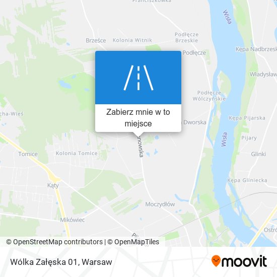 Mapa Wólka Załęska 01