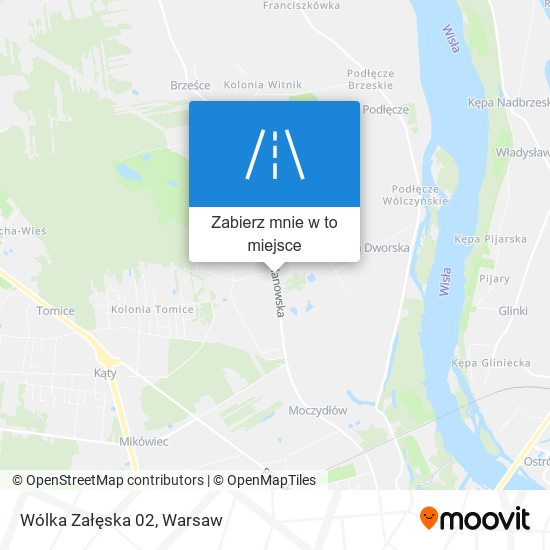 Mapa Wólka Załęska 02