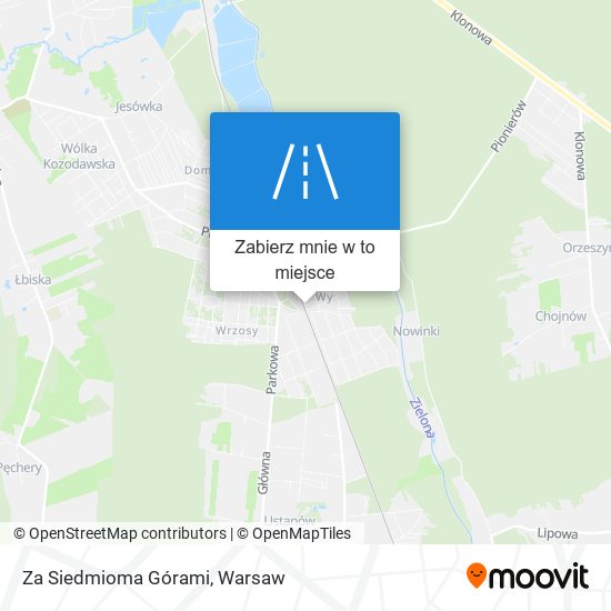 Mapa Za Siedmioma Górami