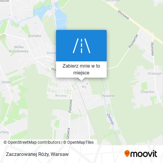 Mapa Zaczarowanej Róży