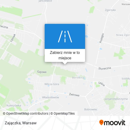 Mapa Zajączka