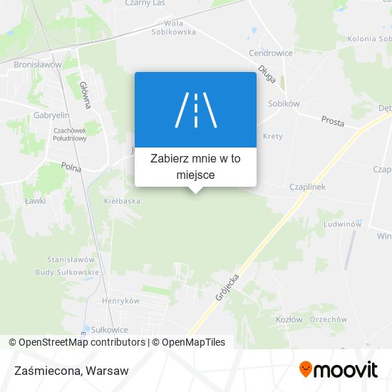 Mapa Zaśmiecona