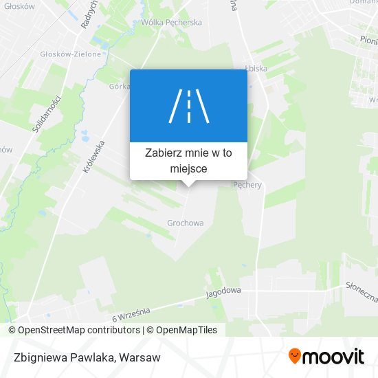 Mapa Zbigniewa Pawlaka