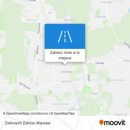 Mapa Zielonych Żuków