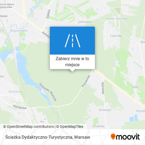 Mapa Ścieżka Dydaktyczno-Turystyczna