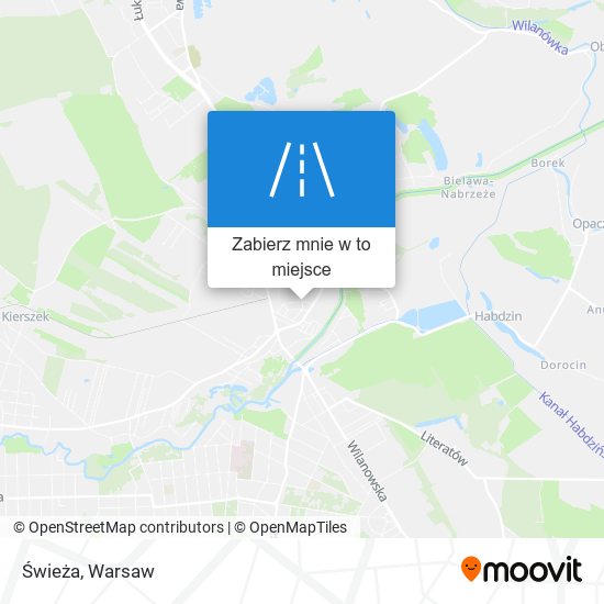 Mapa Świeża