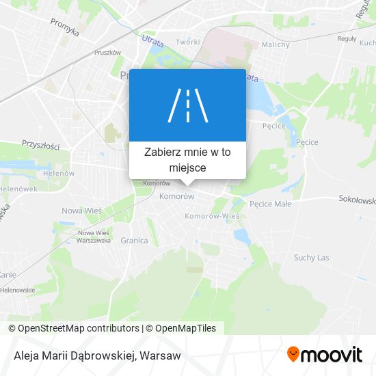 Mapa Aleja Marii Dąbrowskiej