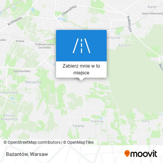 Mapa Bażantów