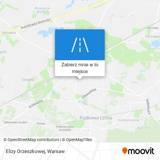 Mapa Elizy Orzeszkowej