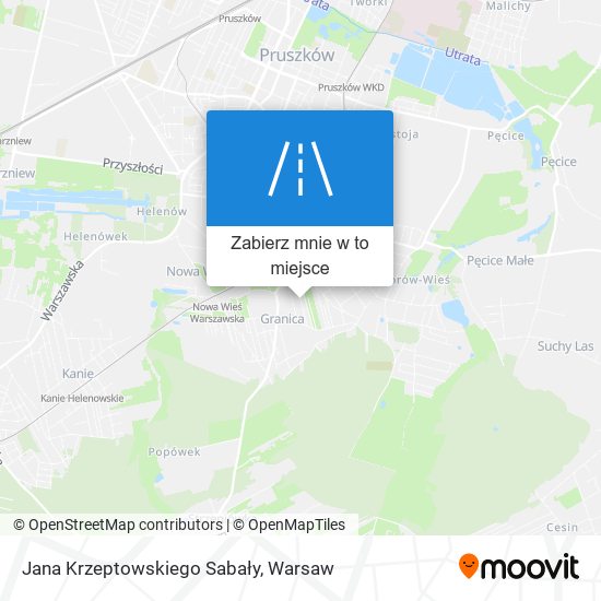 Mapa Jana Krzeptowskiego Sabały