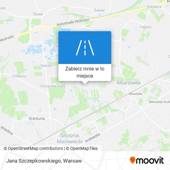 Mapa Jana Szczepkowskiego