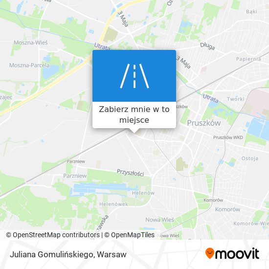 Mapa Juliana Gomulińskiego