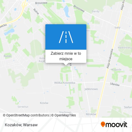 Mapa Kozaków