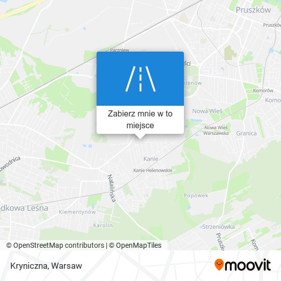 Mapa Kryniczna