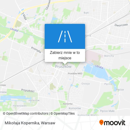 Mapa Mikołaja Kopernika