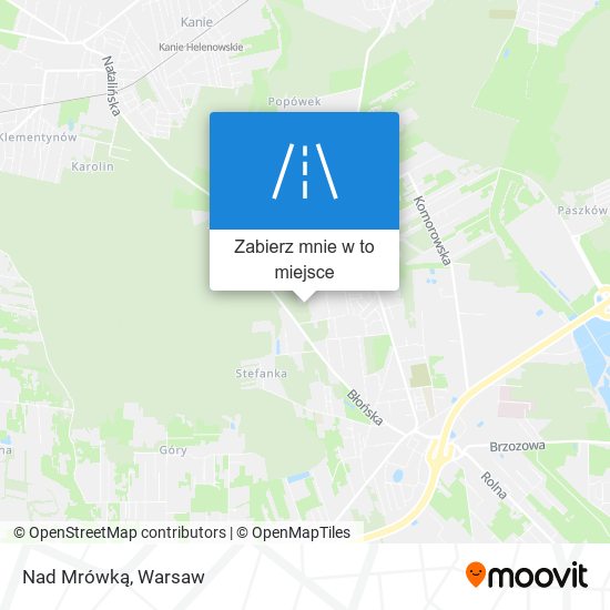 Mapa Nad Mrówką