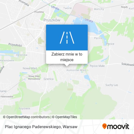 Mapa Plac Ignacego Paderewskiego