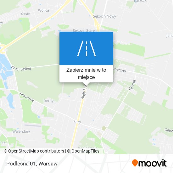 Mapa Podleśna 01