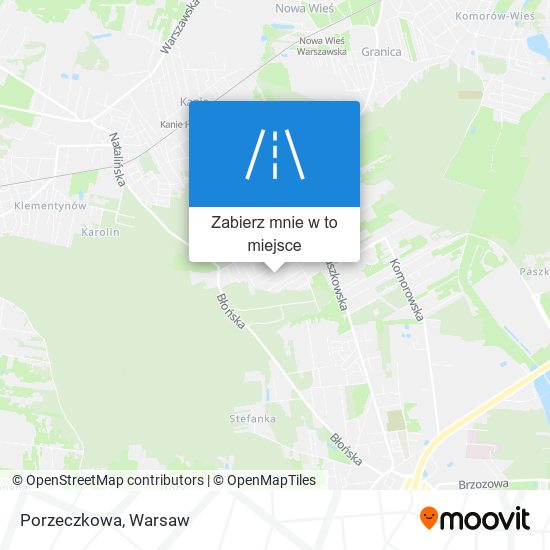 Mapa Porzeczkowa