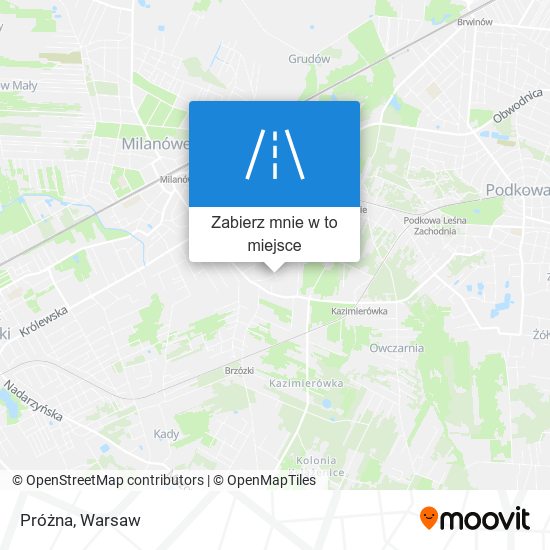 Mapa Próżna