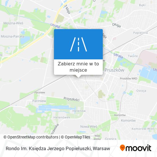 Mapa Rondo Im. Księdza Jerzego Popiełuszki