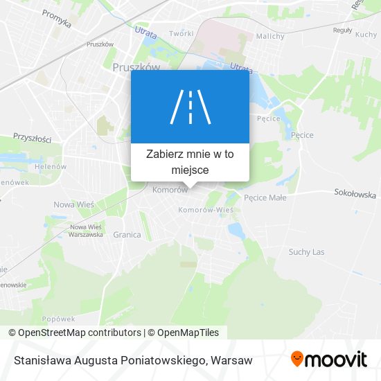 Mapa Stanisława Augusta Poniatowskiego