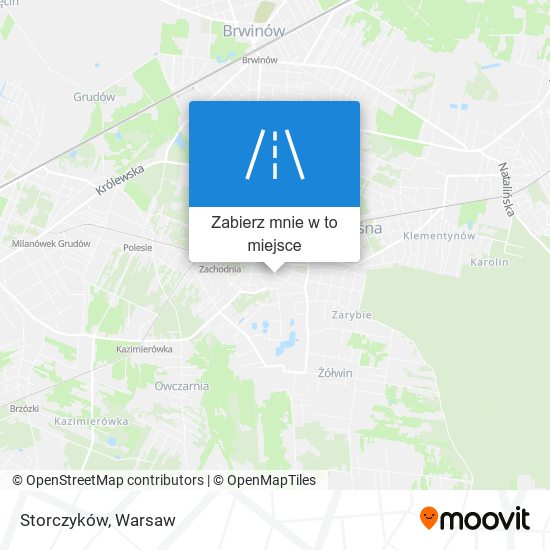 Mapa Storczyków