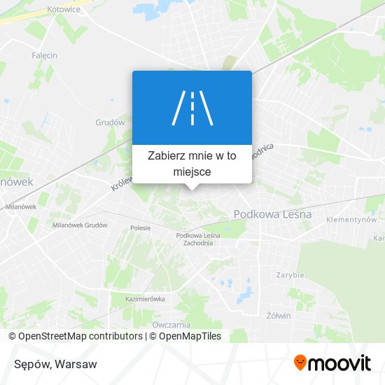 Mapa Sępów