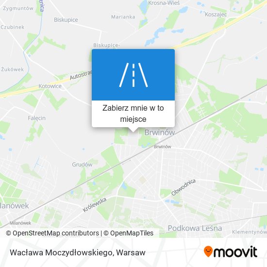 Mapa Wacława Moczydłowskiego