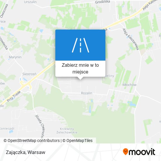 Mapa Zajączka