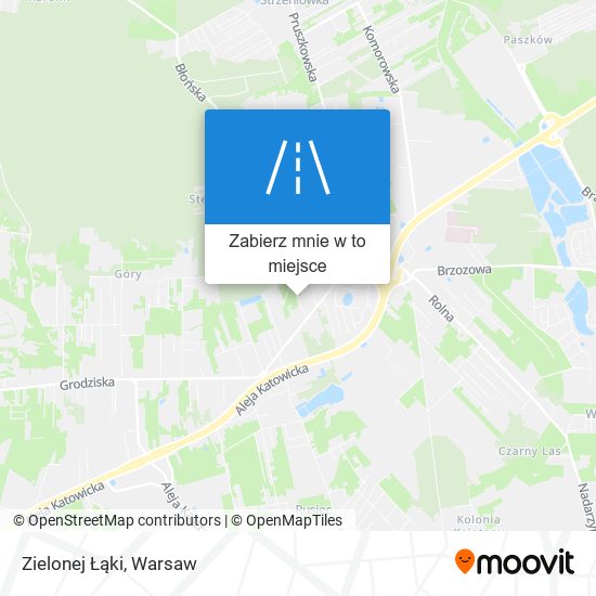 Mapa Zielonej Łąki