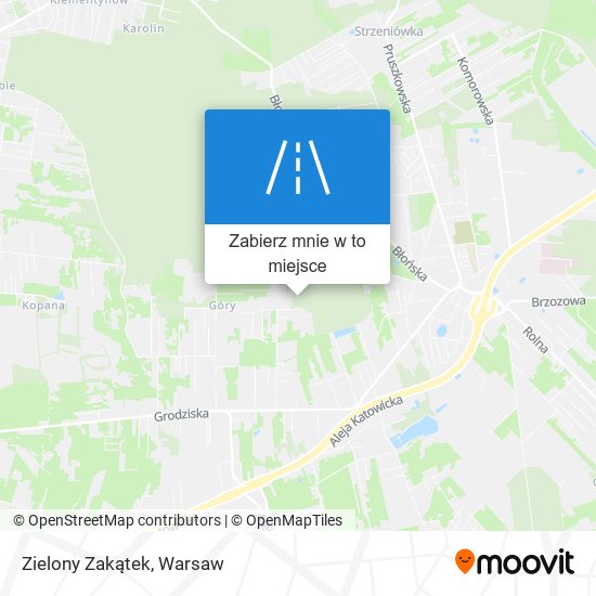 Mapa Zielony Zakątek