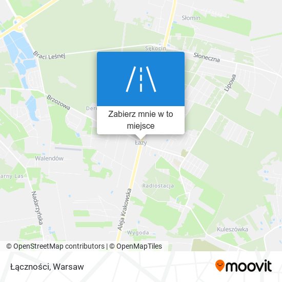 Mapa Łączności