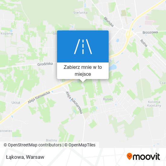 Mapa Łąkowa