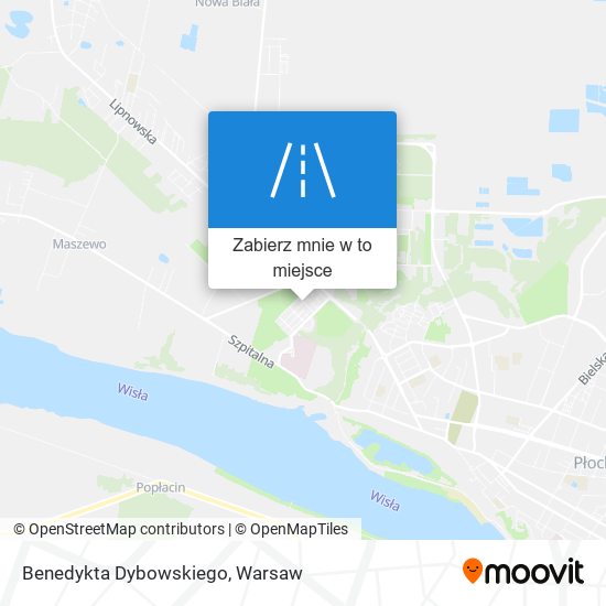 Mapa Benedykta Dybowskiego