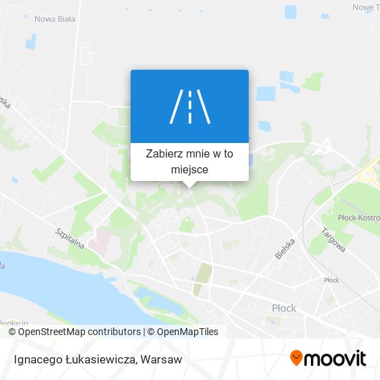 Mapa Ignacego Łukasiewicza