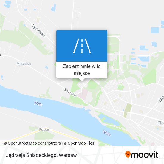 Mapa Jędrzeja Śniadeckiego