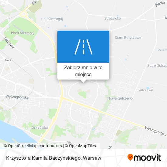 Mapa Krzysztofa Kamila Baczyńskiego