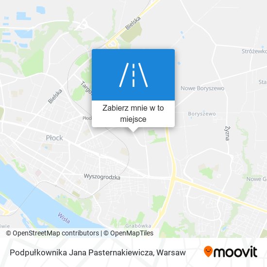 Mapa Podpułkownika Jana Pasternakiewicza