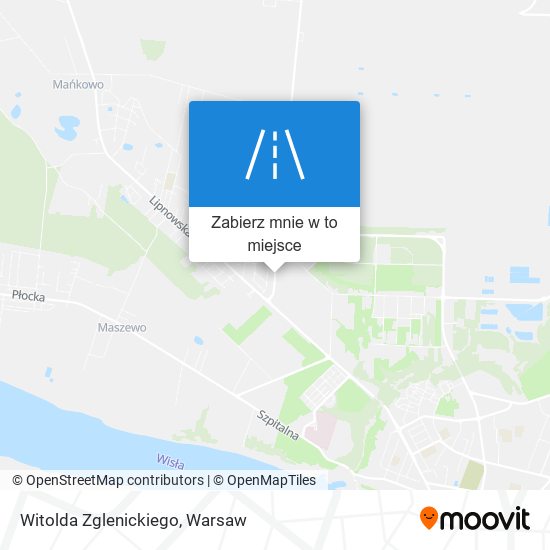 Mapa Witolda Zglenickiego