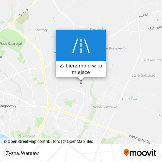 Mapa Żyzna