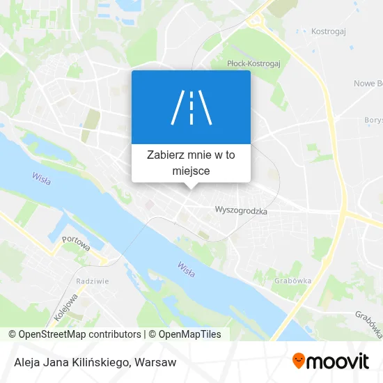 Mapa Aleja Jana Kilińskiego