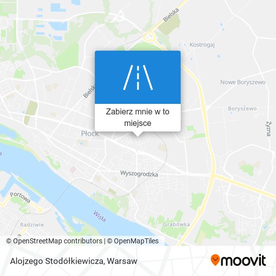 Mapa Alojzego Stodółkiewicza