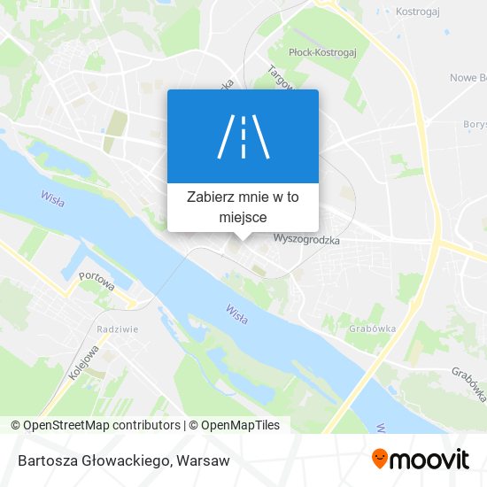 Mapa Bartosza Głowackiego