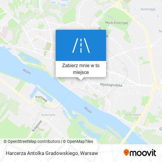 Mapa Harcerza Antolka Gradowskiego