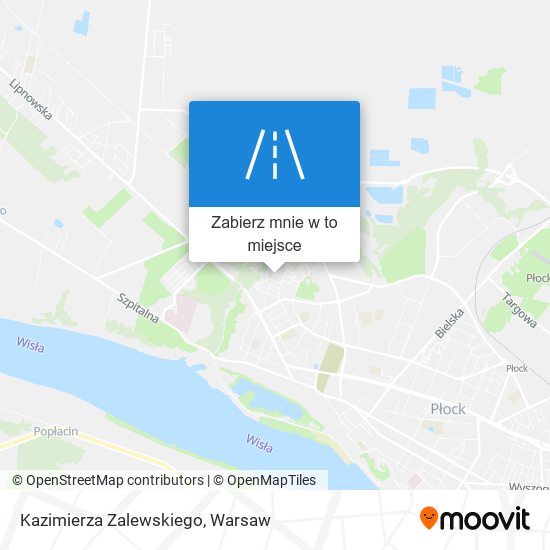 Mapa Kazimierza Zalewskiego