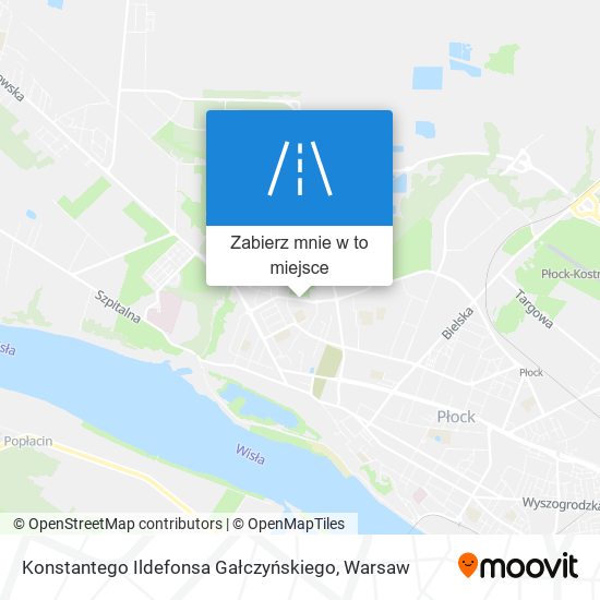 Mapa Konstantego Ildefonsa Gałczyńskiego