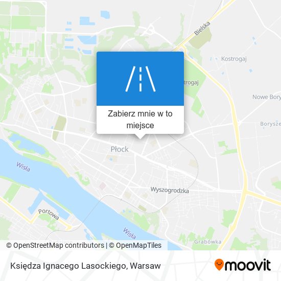 Mapa Księdza Ignacego Lasockiego