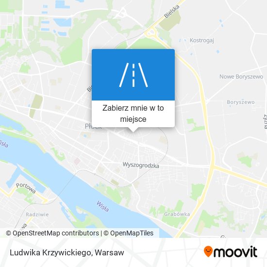 Mapa Ludwika Krzywickiego