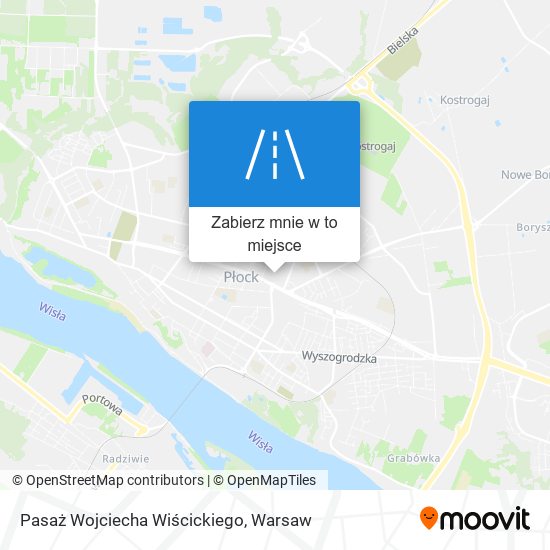 Mapa Pasaż Wojciecha Wiścickiego